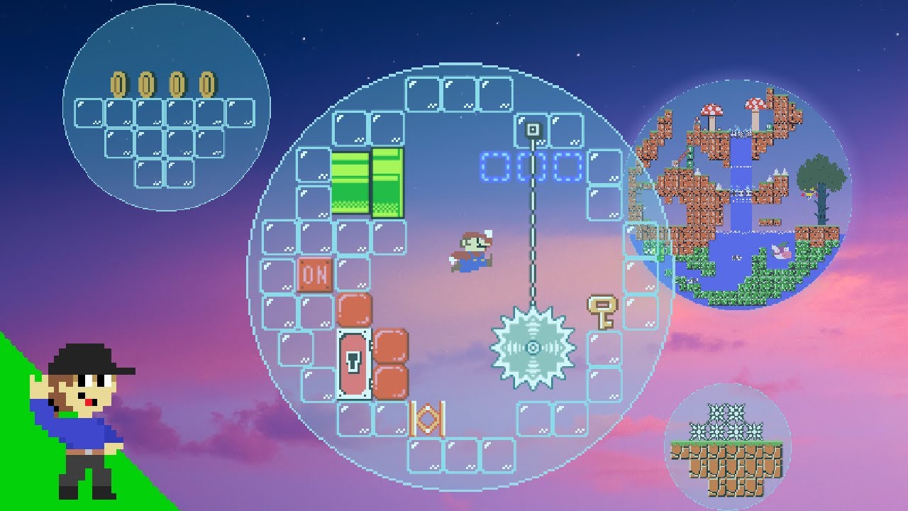 Level UP: Mario vs the Giant Bubbles Maze