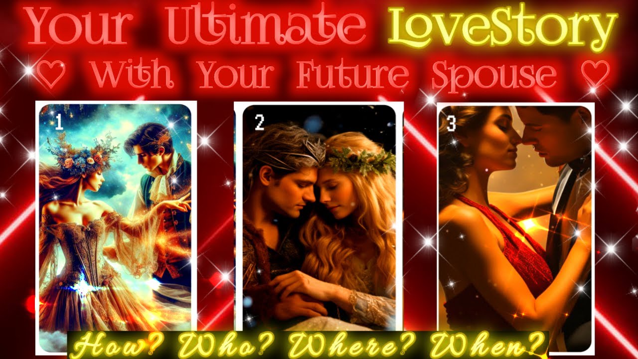 Your love story with future spouse who when where'll you meet tarot reading Pick A Card who'll marry