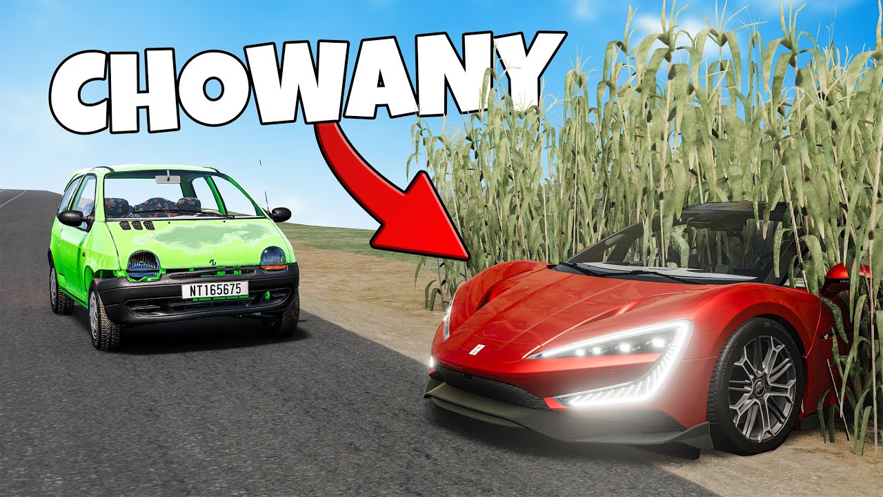 ❄️ CHOWAM SIĘ PRZED ZOMBIAKAMI W KRZAKACH? | BeamNG Drive |