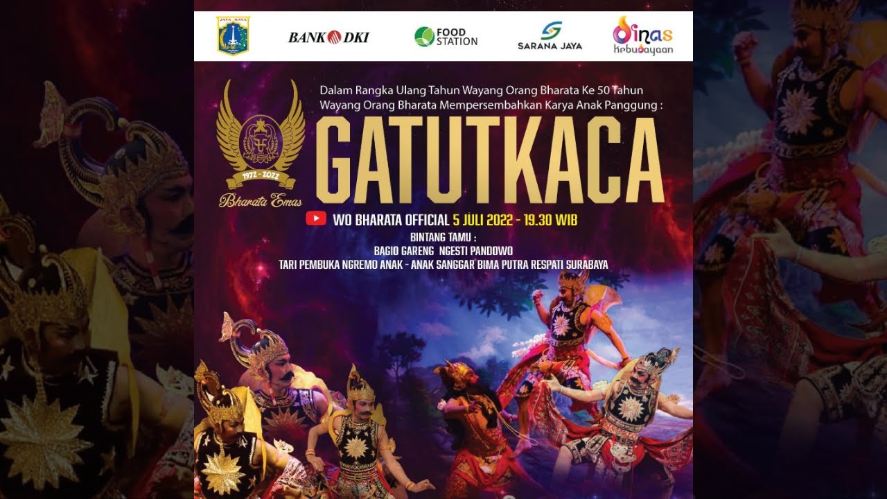 LIVE WAYANG ORANG BHARATA KE-50 TAHUN 