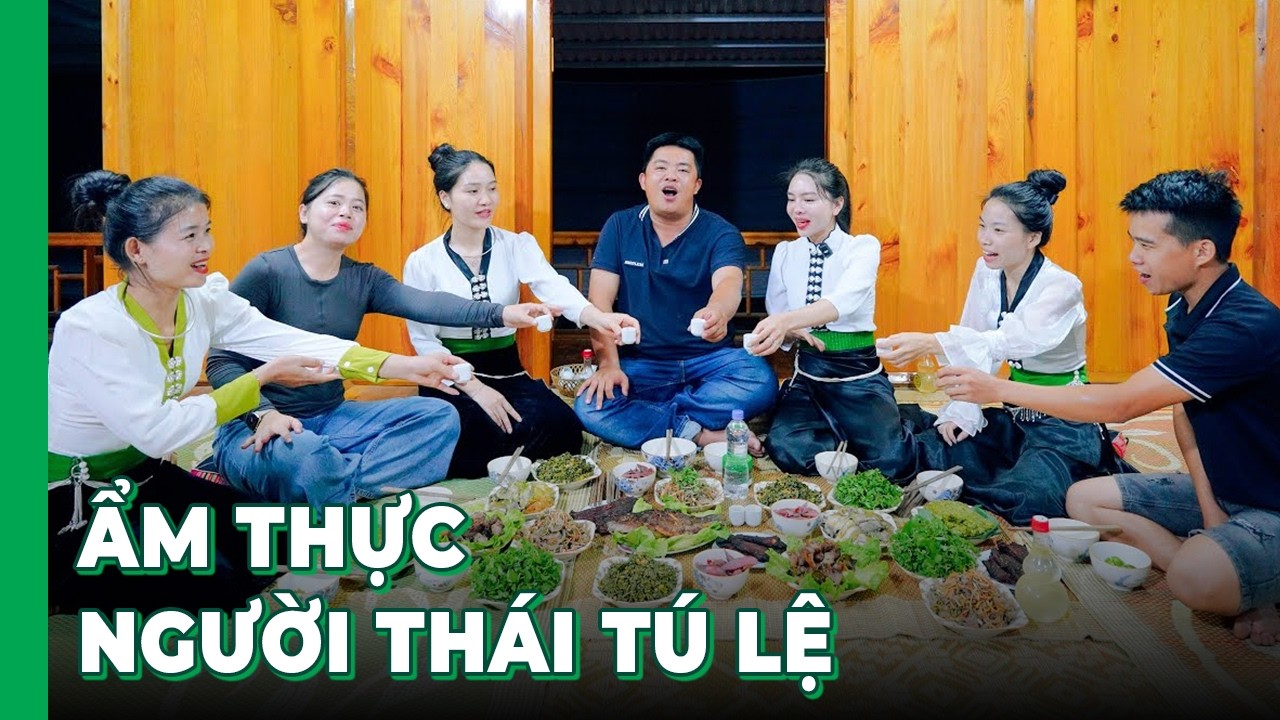 Hải SAPA TV & Phạm Dũng Phan Diễm được em g&aacute;i mới quen mời thưởng thức ẨM THỰC NGƯỜI TH&Aacute;I tại T&uacute; Lệ