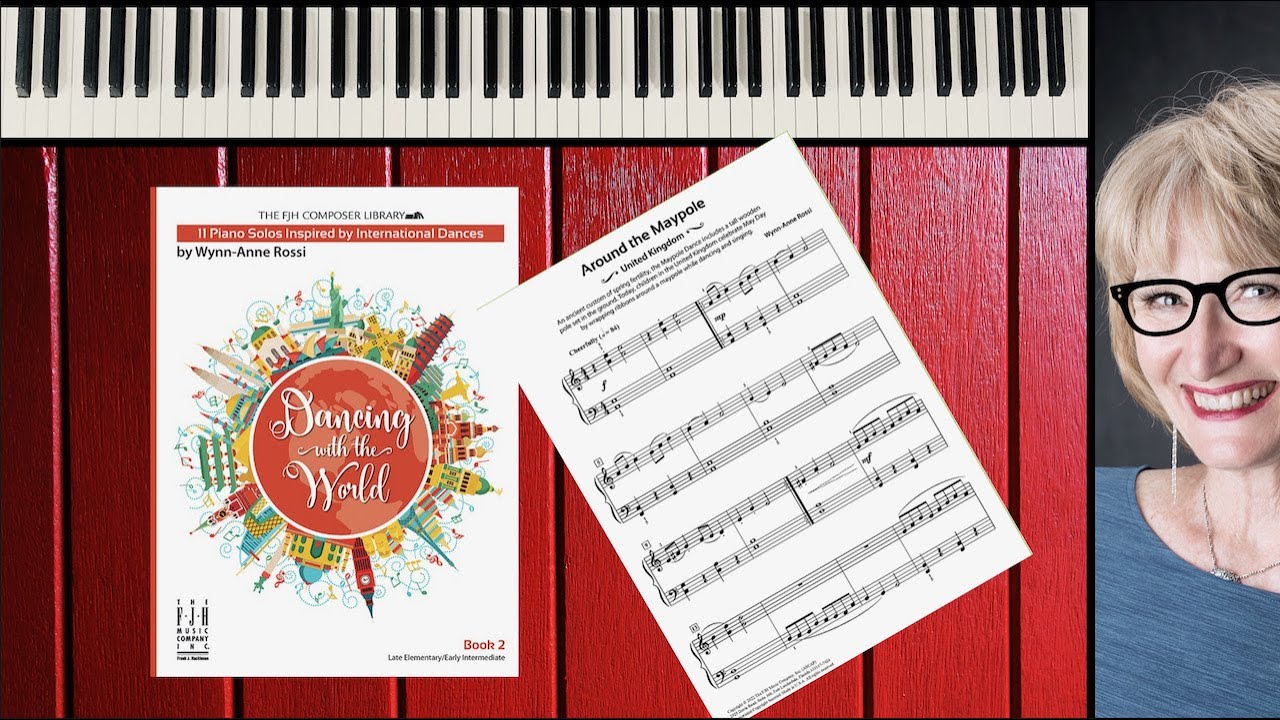 Around the Maypole (United Kingdom) by Wynn-Anne Rossi from Dancing with the World, book 2