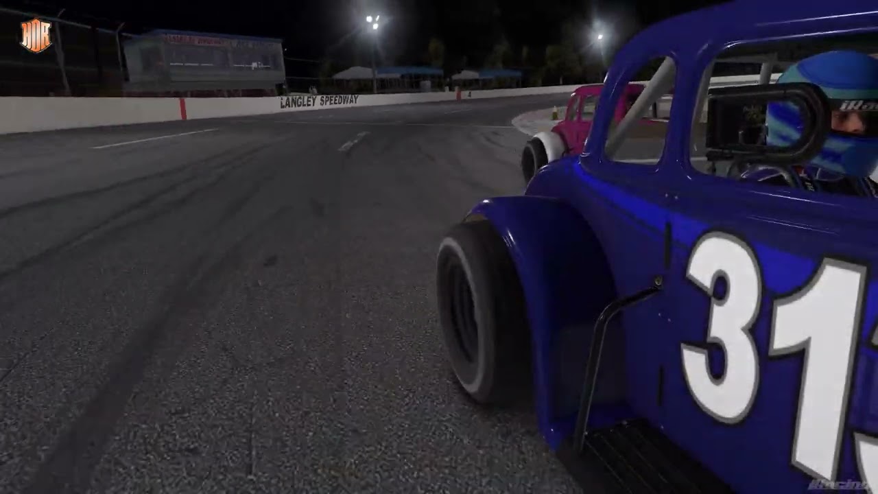 HDR Legends Ameriikan kierue Cup Langley Race 2 iRacing