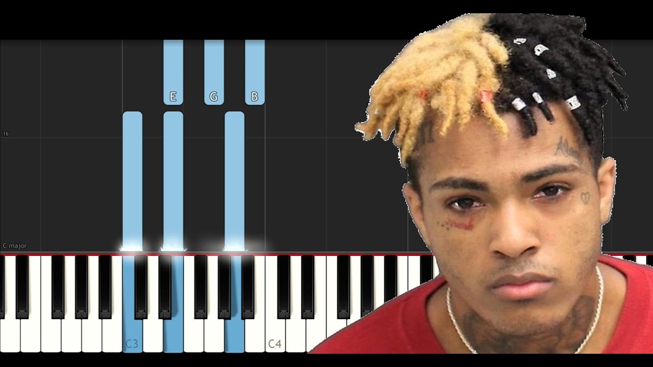 XXXTentacion - Hope (Piano Tutorial)