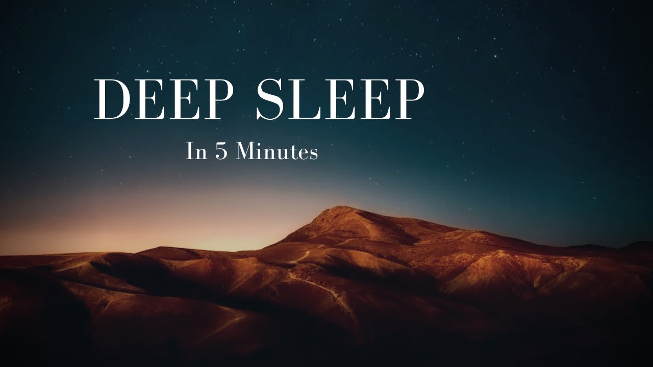 Deep Sleep Music – Fall Asleep in 5 Minutes (Black Screen)