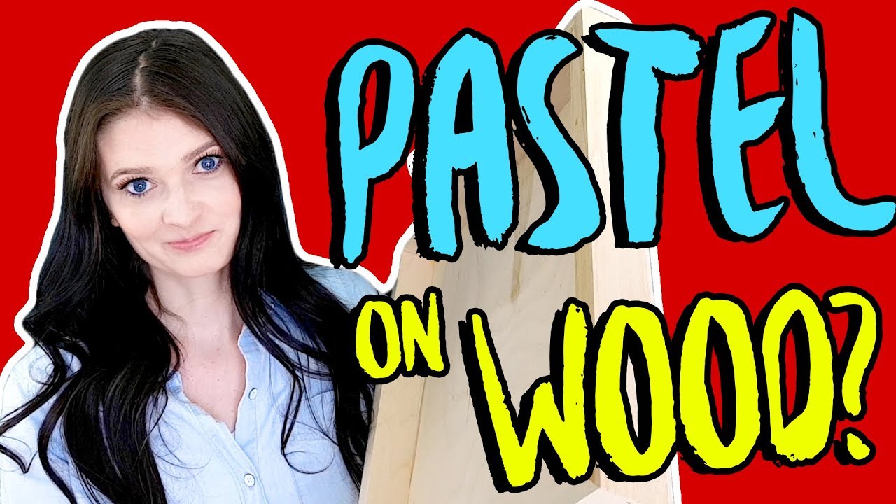 HOW TO USE OIL PASTELS FOR BEGINNERS ► Painting on Wood Panel
