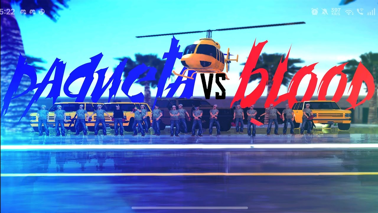Southside Gangsta's |  Paqueta V/S Bloods - WAR [EMRP]