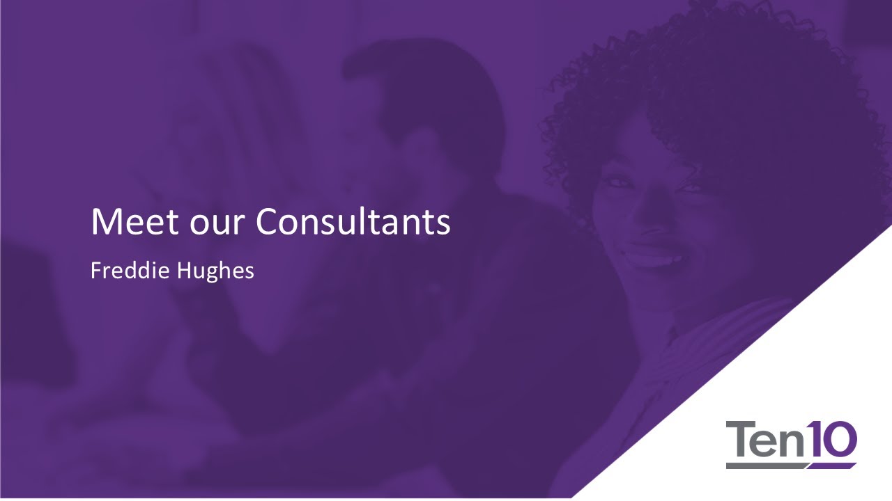 Meet our Academy Consultants - Freddie Hughes