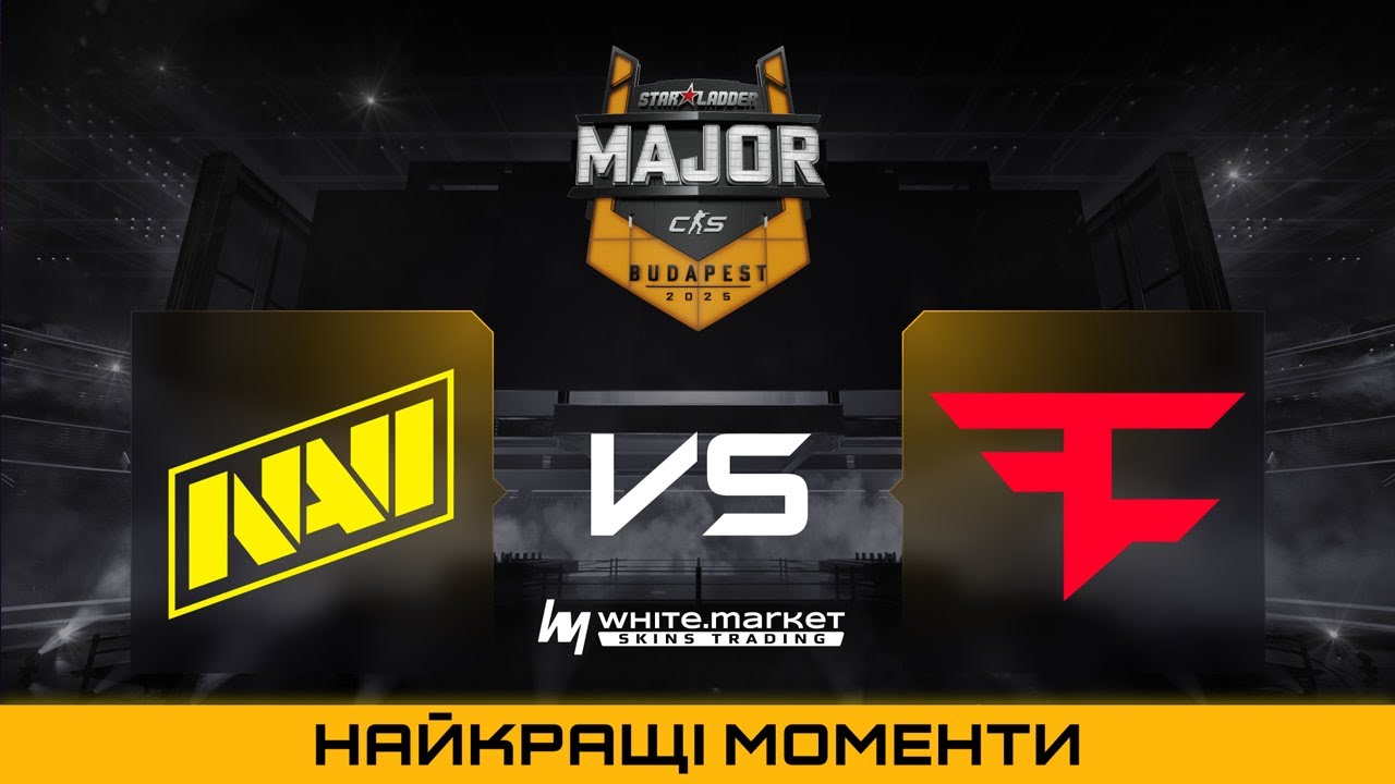 HIGHLIGHTS 👉FaZe проти NAVI | StarLadder Budapest Major 2025