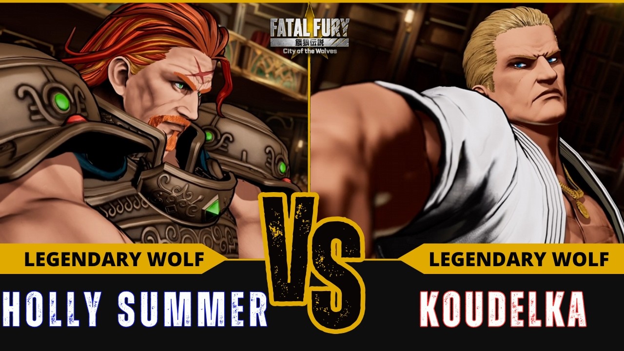 FF:CotW 🐺 HOLLY SUMMER (Krauser) vs KOUDELKA (N. Geese)⭐Replay Match - FATAL FURY: CotW - 5/26