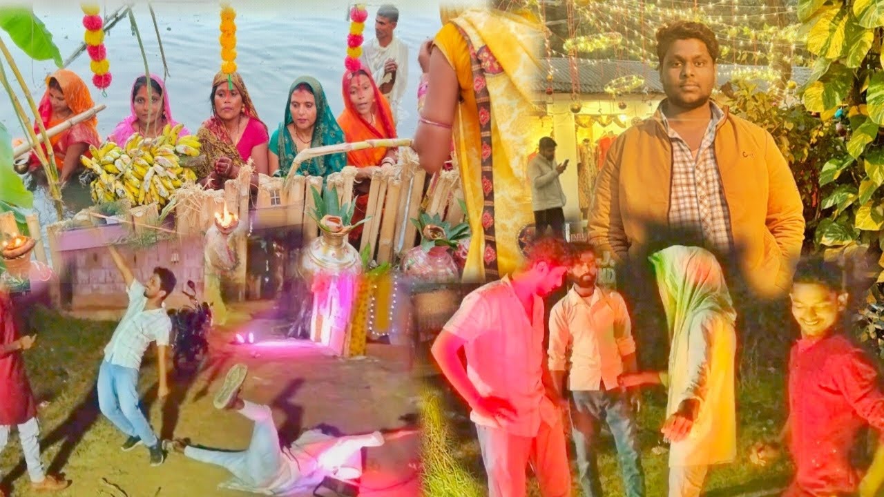 chhath 🌄Puja Sandhya ki semi 🤔🤔@itsabhivlogs27