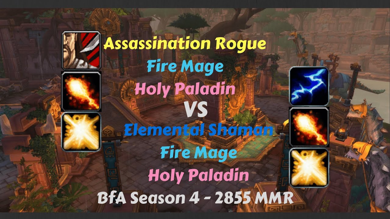 Assassination Rogue PvP 8.3 - Shamans are easy to kill