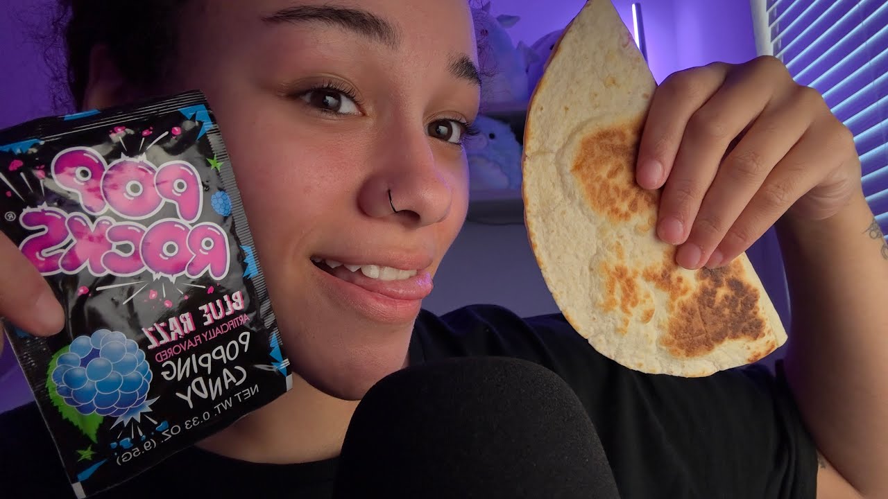 [ASMR] Eat with me! 💜