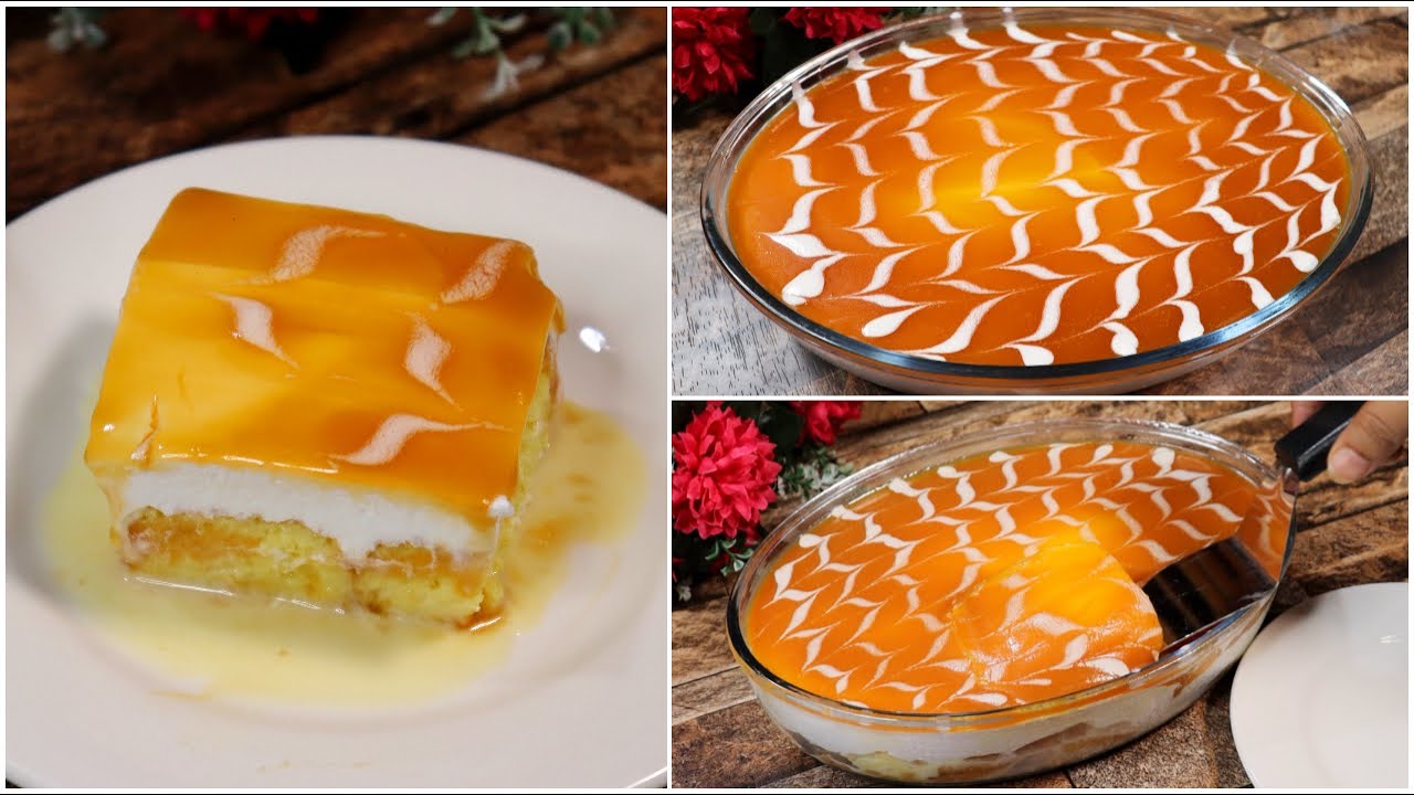 Turkish Milk Cake Recipe By Tasty Food With Maria | 10 Minutes Dessert Recipe | Quick & Easy Dessert