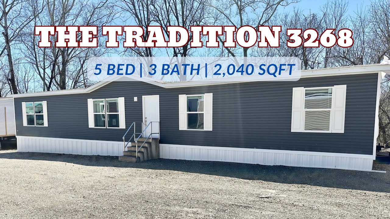 THE TRADITION 3268🏡 THIS MOBILE HOME HAS IT ALL! JACK & Jill BATHROOM😲