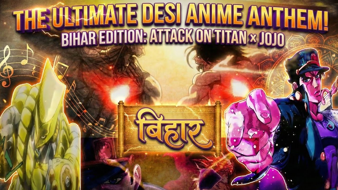 What if an Anime opening was MADE IN BIHAR, Guess which song is used in this video 🤔 