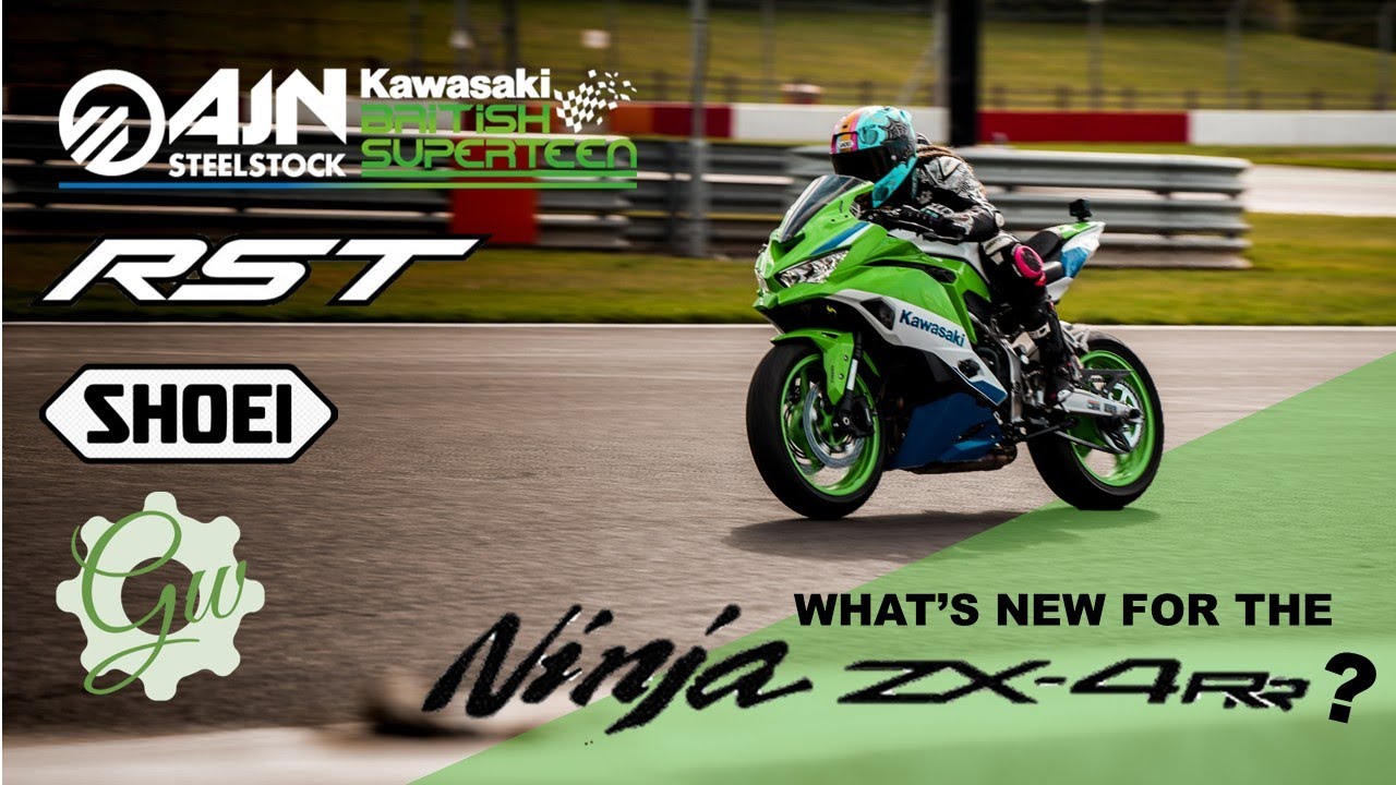 What's new for the NINJA ZX-4RR? - Superteens to Sportbike 2026 - Grace WebbxKawasaki UK @ Donington