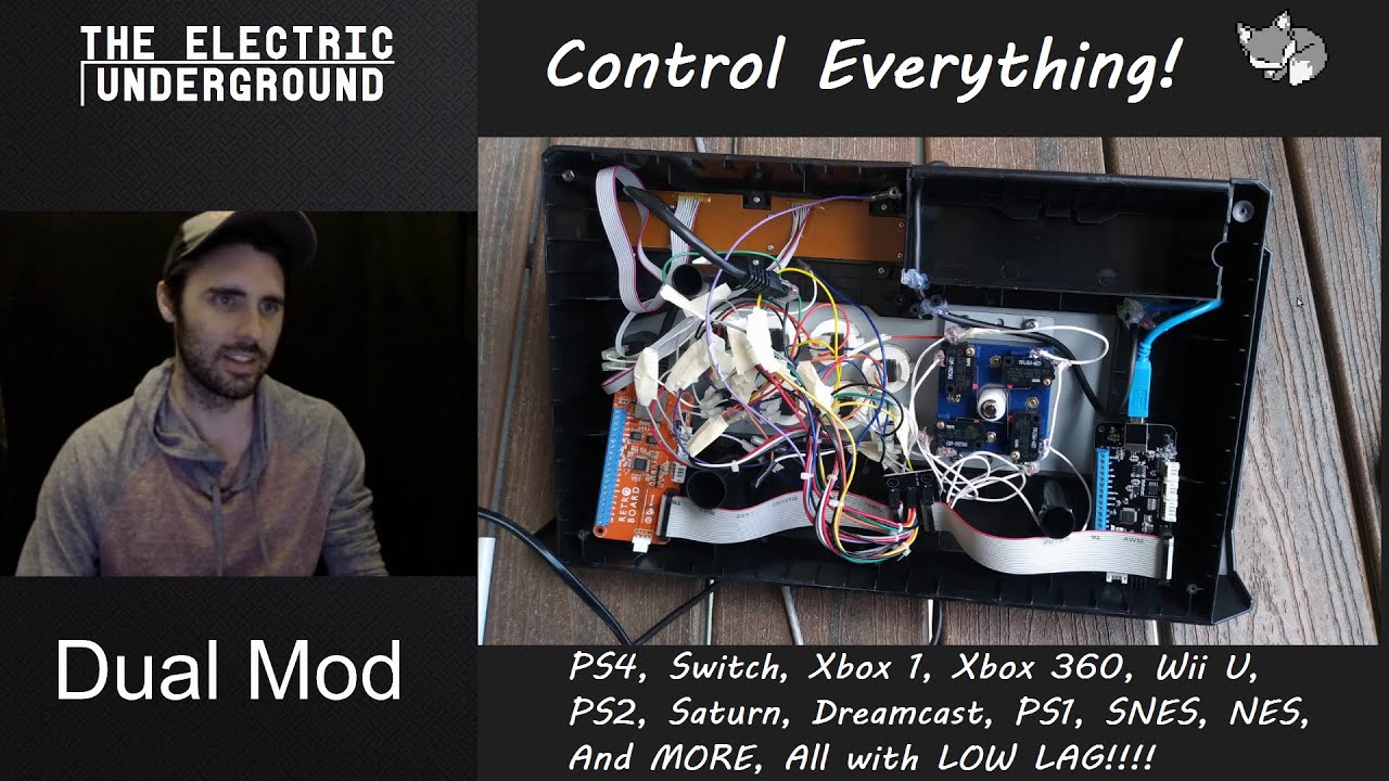 Control EVERYTHING Retro and Modern with One Arcade Stick! Brooks Dual Mod Tutorial!