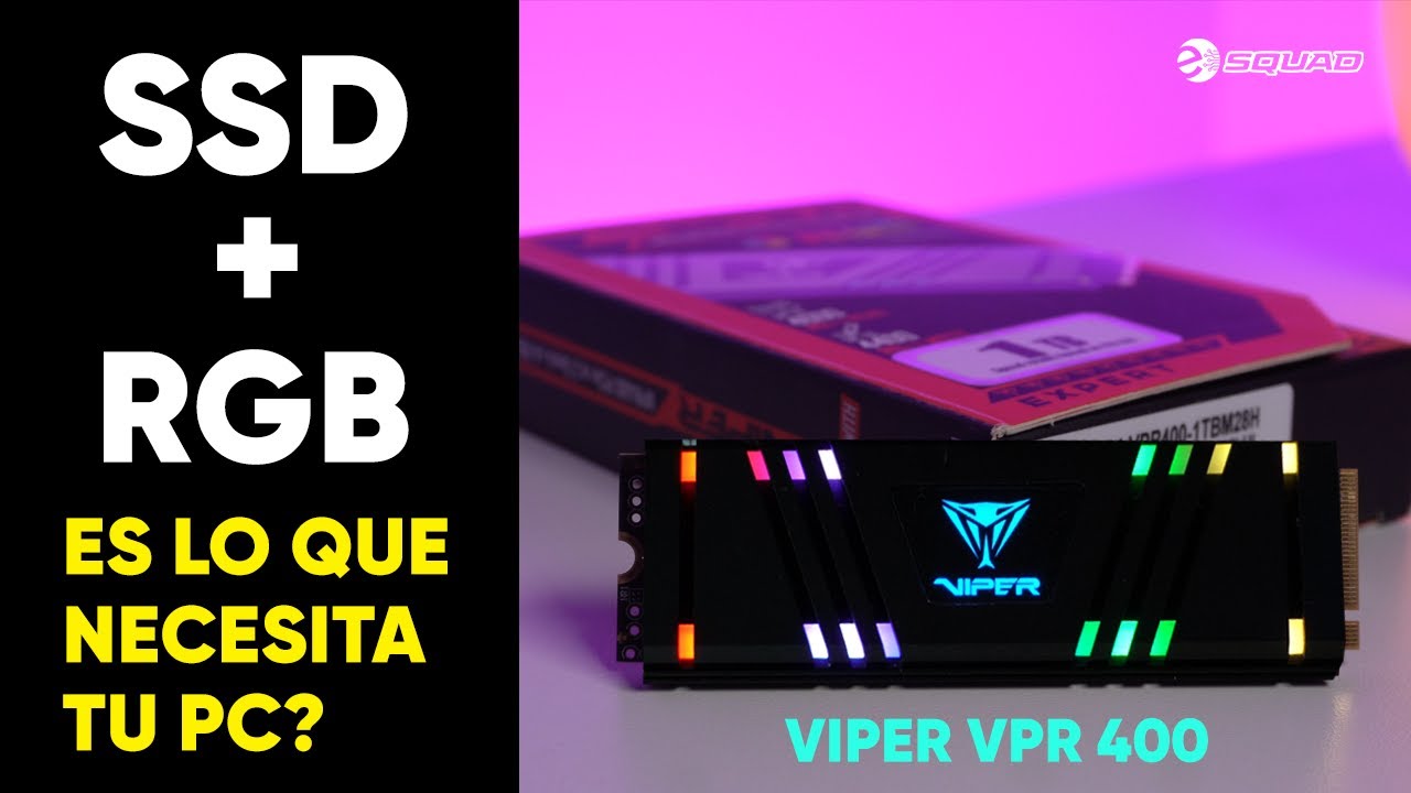 Te interesa el SSD más GAMER de TODOS? Conoce todos los detalles del Viper VPR400 -REVIEW-