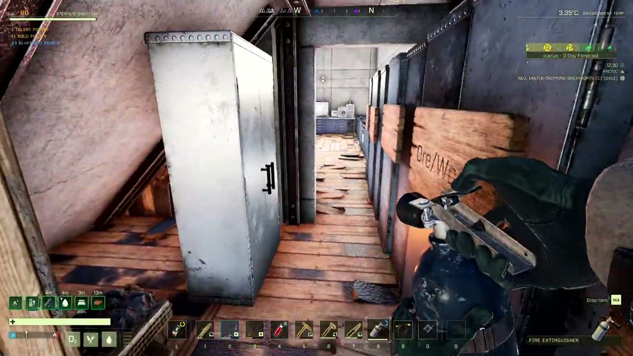 Icarus: House almost burns down