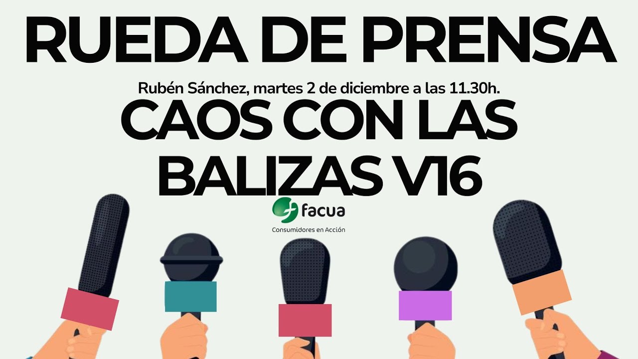 Caos con las balizas V16