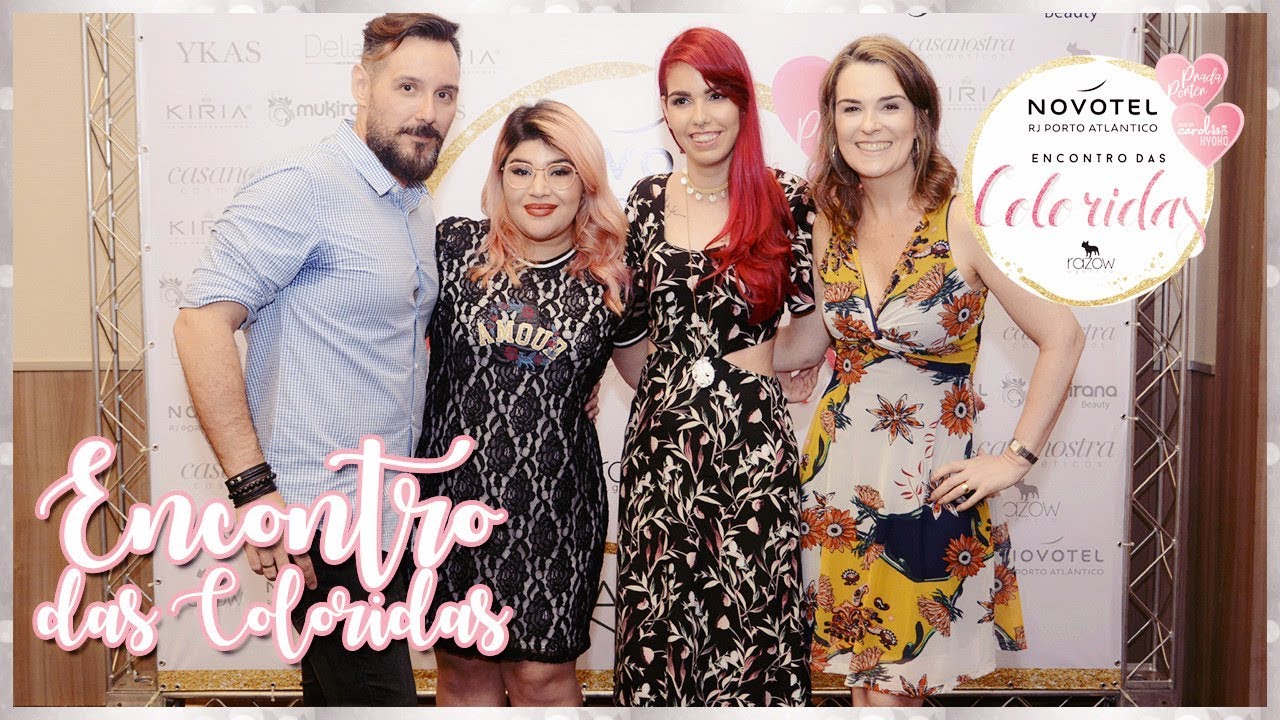 💖 ENCONTRO DAS COLORIDAS Carol kyoko e Iasmim Migueis - [Novotel Porto Atl&acirc;ntico RJ 27/01] 💖