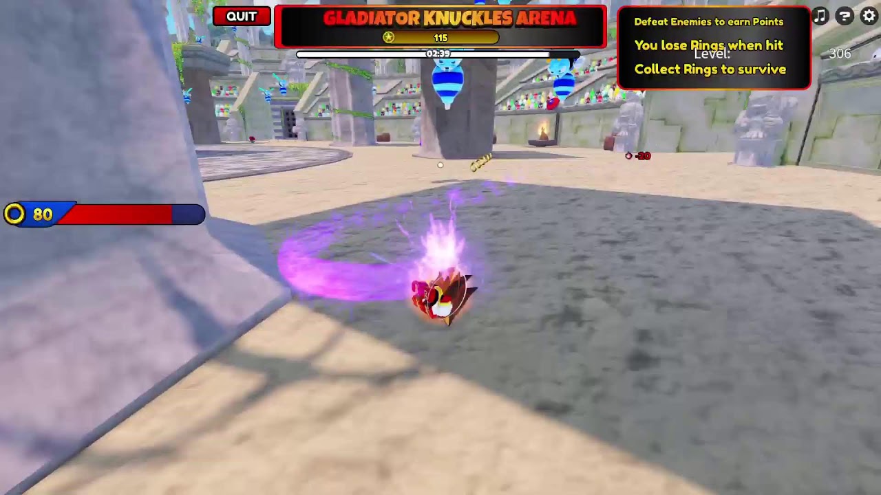 Playing Sonic Simulator with bradda