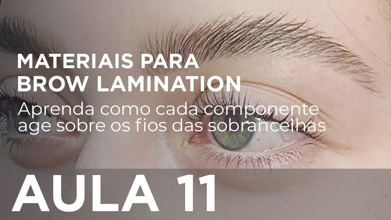 Materiais para Brow Lamination, aprenda como os materiais agem nos fios das sobrancelhas