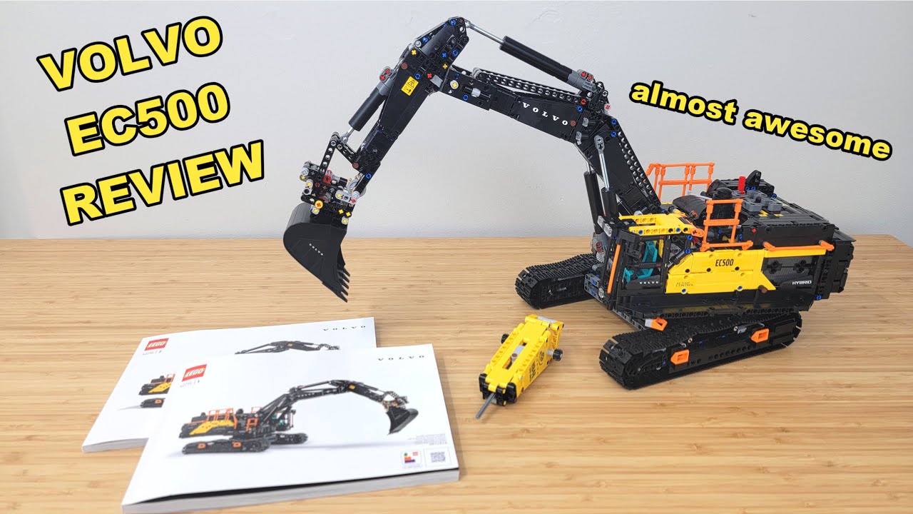 VOLVO EC500 Hybrid Excavator #42215 | Review & Comparison
