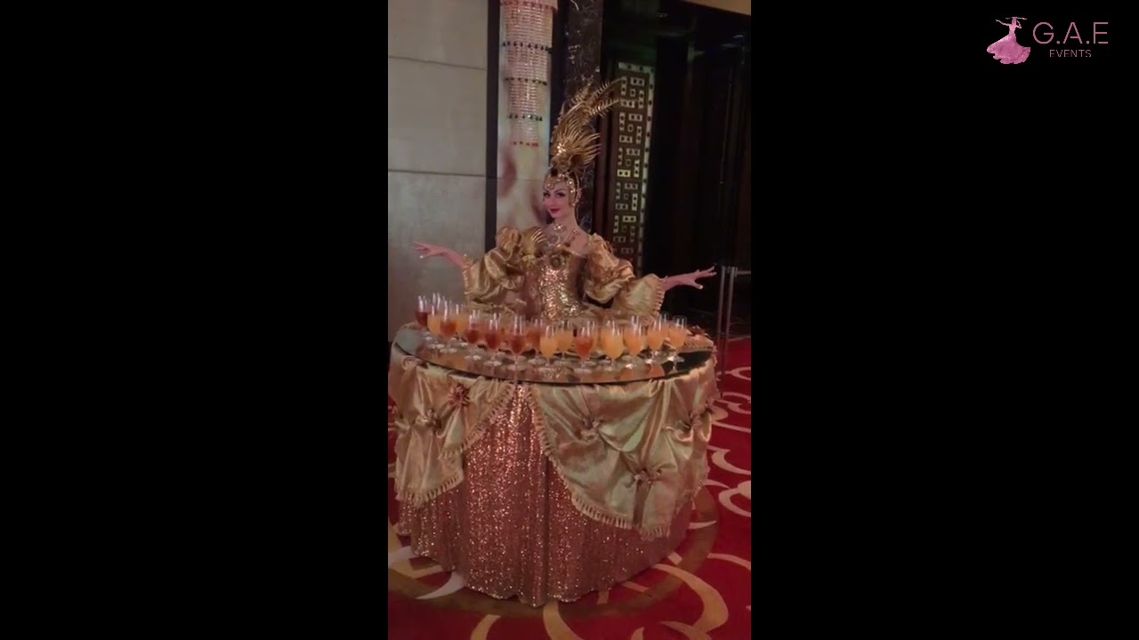 VE - Table Lady - Live in Event | G.A.E EVENTS | DUBAI