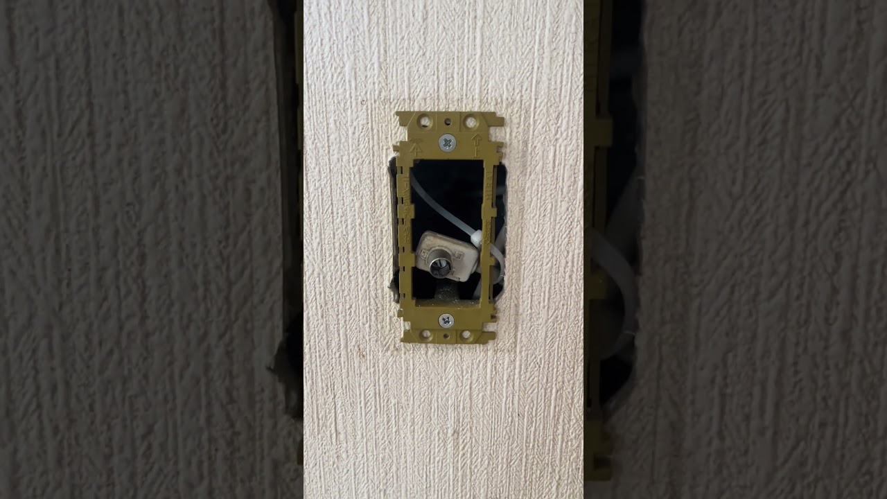 DIY - easy fix, hide TV cables and replace cover - house renovation in Japan