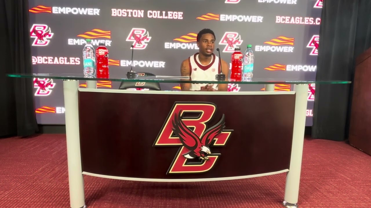 Boston College Men&rsquo;s Basketball Guard Fred Payne After Loss to Central Connecticut State