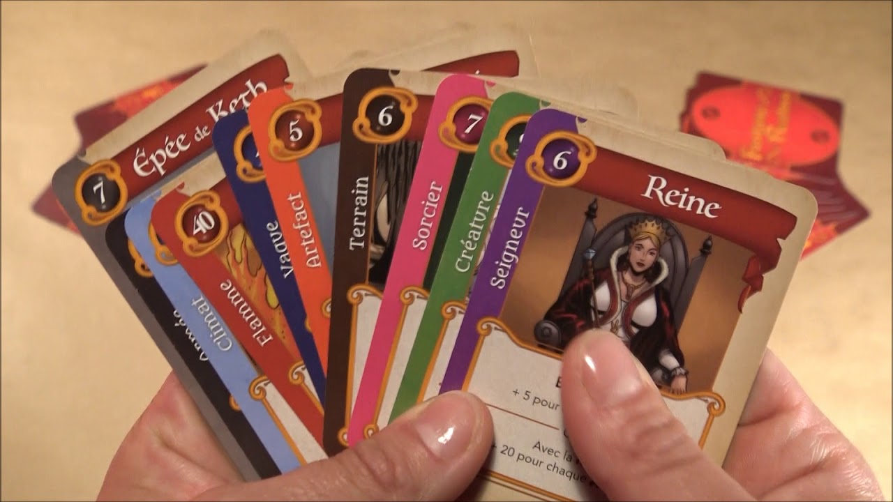 Fantasy realms les règles du jeu