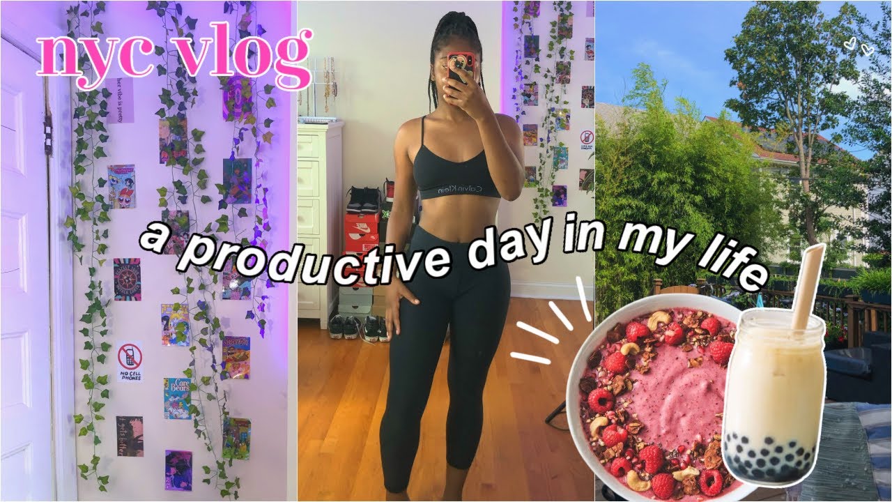 nyc vlog | a REALISTIC productive day in my life *summer 2021*