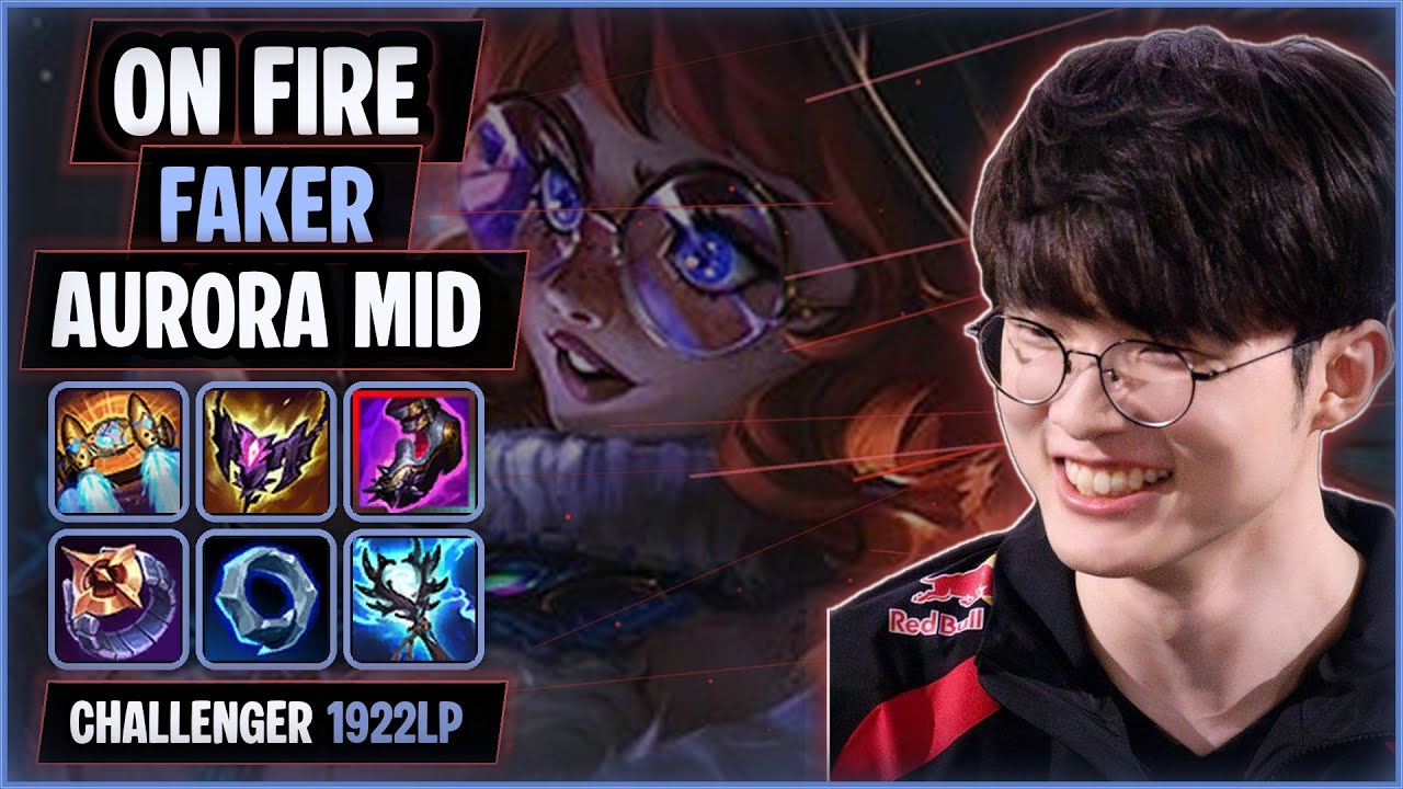 Faker Triple Kill Game on Aurora | T1 SoloQ Replay