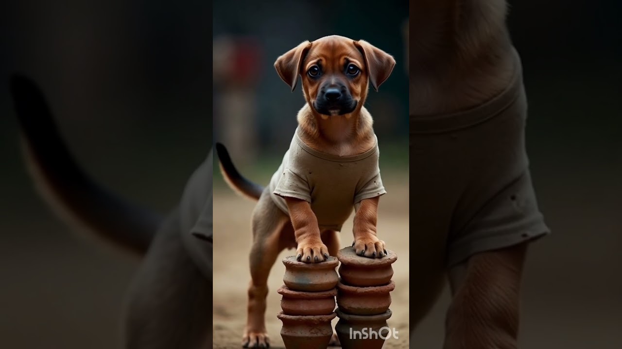 “Sab Hans Rahe The… Phir Puppy Ne Circus Me History Bana Di 😢🏆”