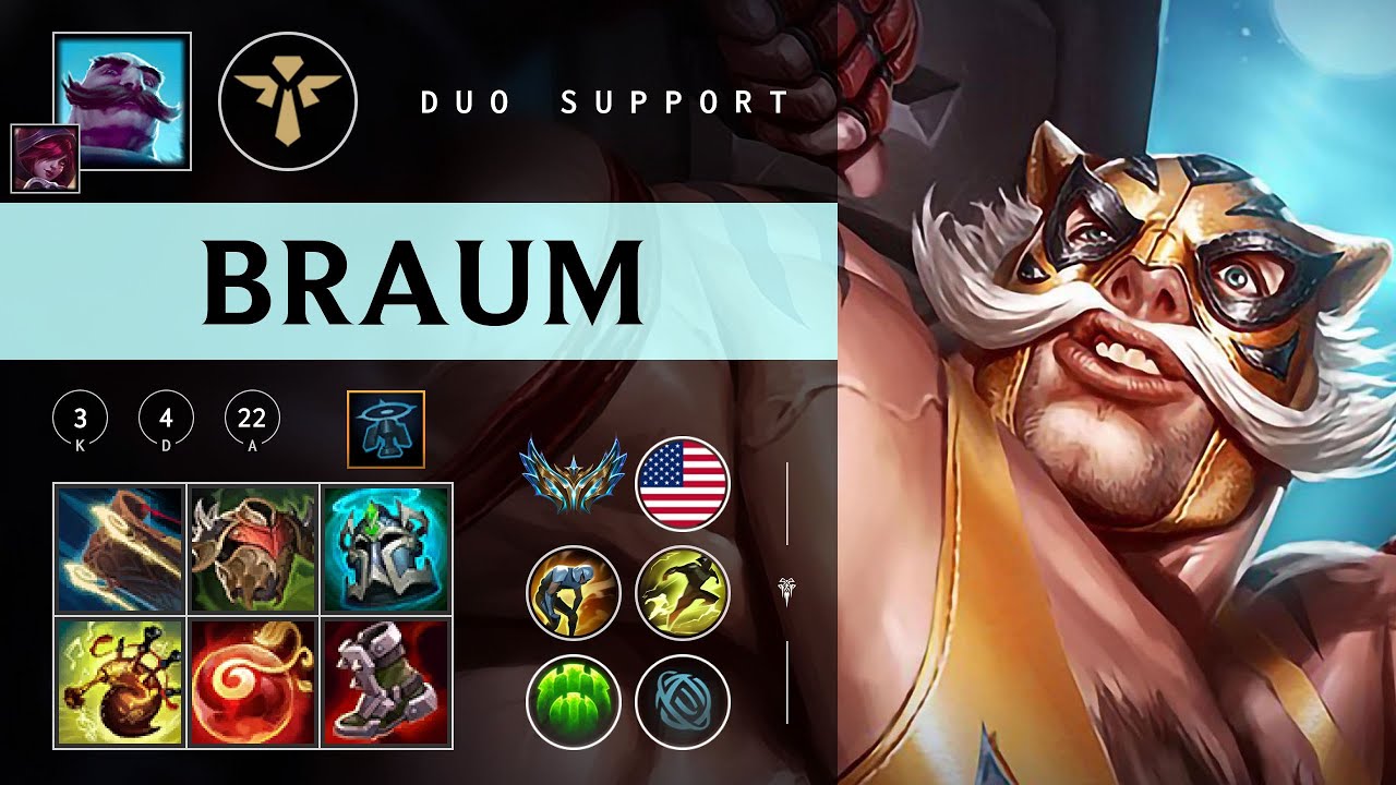 Braum Support vs Nami - NA Challenger Patch 26.03