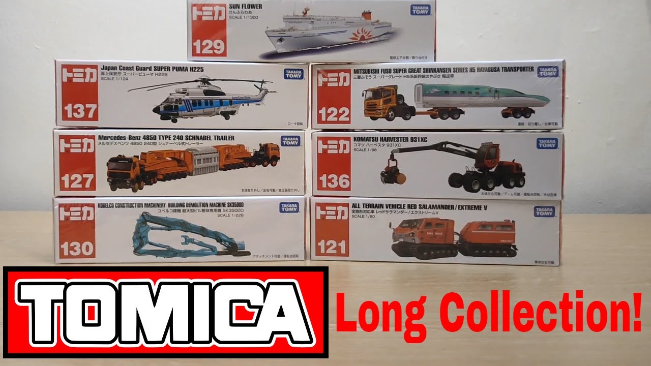 Tomica Long Collection Unboxing