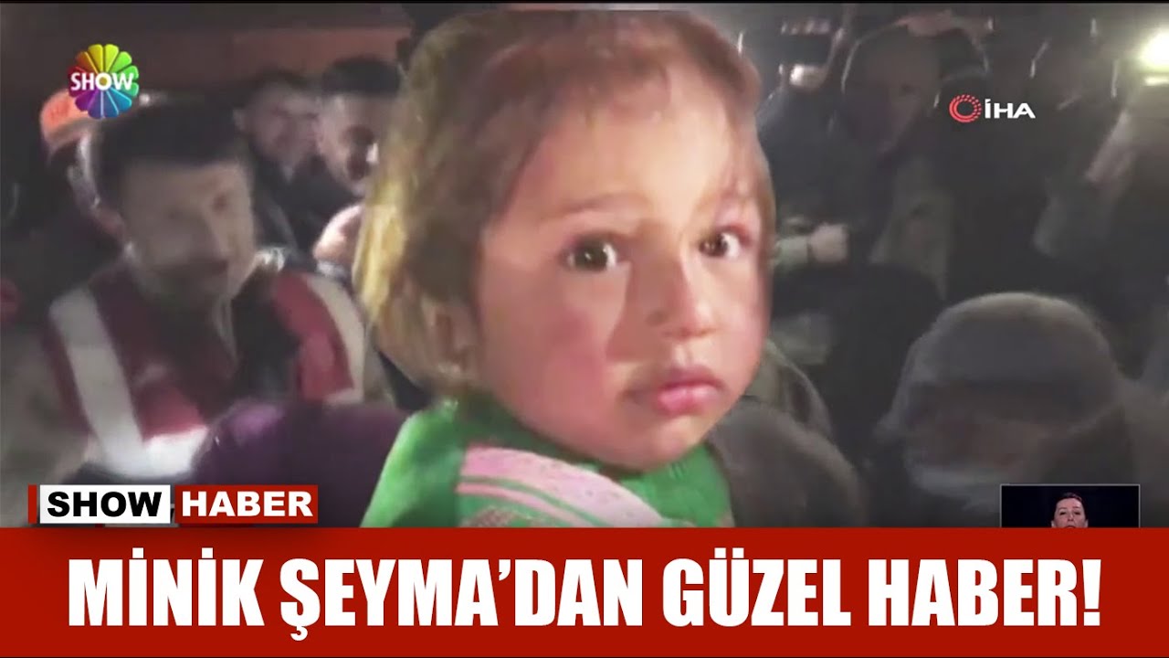 Minik Şeyma'dan güzel haber!