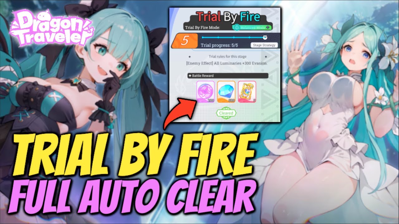 *NEW CODE* Trial By Fire [Stage 5] Full Auto - Dragon Traveler
