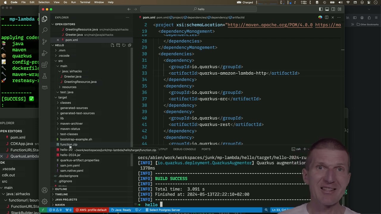 From Bare-Metal JAR to Serverless Lambda with Quarkus and MicroProfile #quarkus #airhacks #java