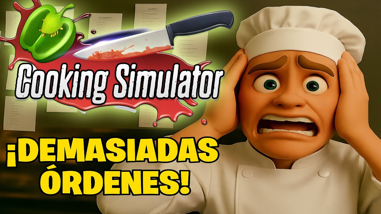 SER CHEF DE ALTA COCINA NO ES FACIL| COOKING SIMULATOR CAP 1