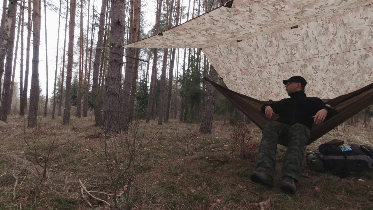 Deszczowy biwak i mały test śpiwora Volven Polaris