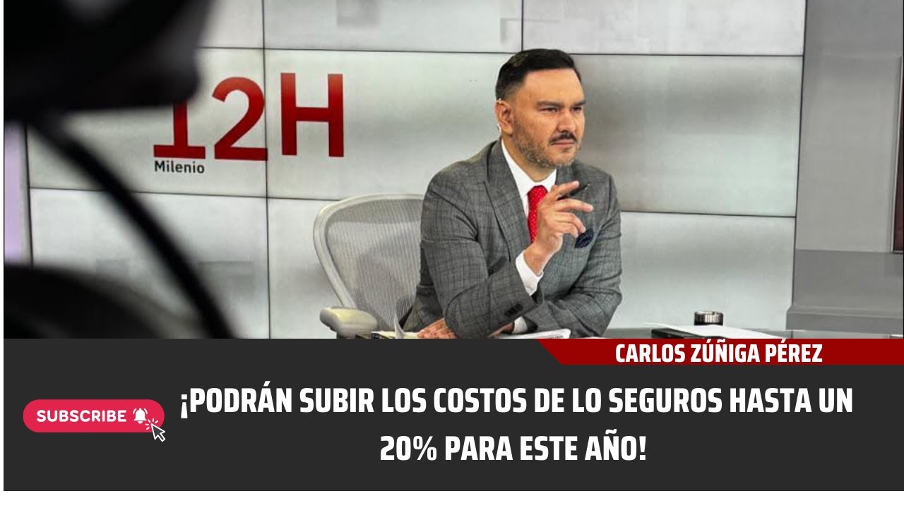 🚨​⚠️​ ¡Podrían subir los costos de lo seguros hasta un 20% para este año!