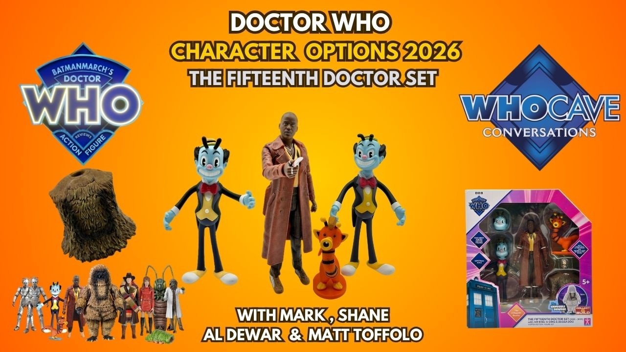 Doctor Who 2026 &mdash; Набор Character Options &laquo;Собери фигурку&raquo; &mdash; Пятнадцатый Доктор &mdash; Обзор с Элом Дь...