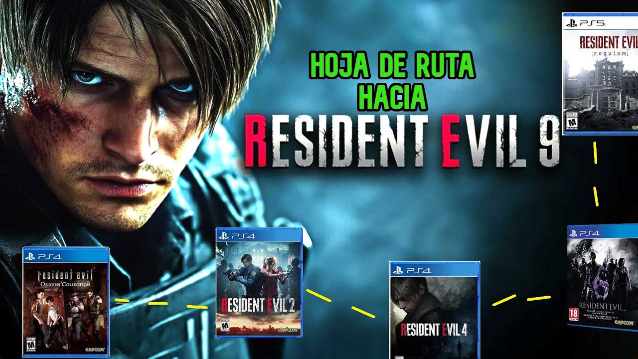 JUEGOS DE RESIDENT EVIL QUE BEBES JUGAR ANTES QUE RESIDENT EVIL REQUIEM