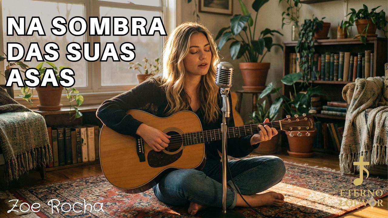 Na Sombra das Tuas Asas - Música Gospel Calma para Acalmar a Mente e Orar - Zoe Rocha