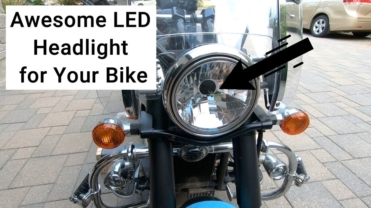 Как установить H4 LED 