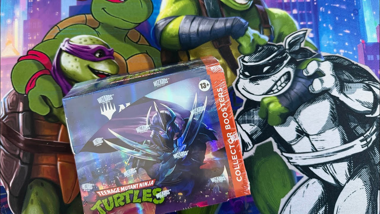 Teenage Mutant Ninja Turtles Collector Box Battle - Is This the Best Bonus Sheet Ever?