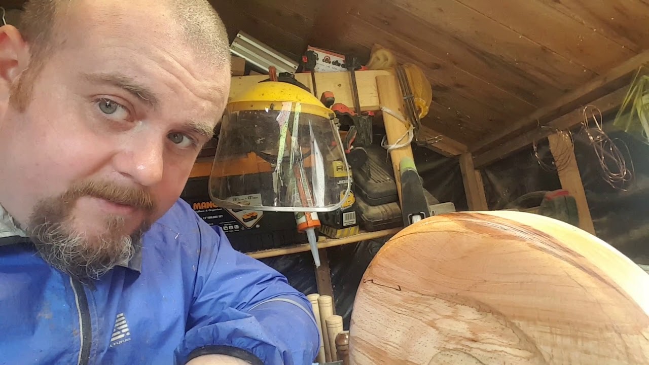 Spalted beech bowl